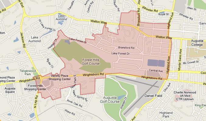 Forest Hills Map